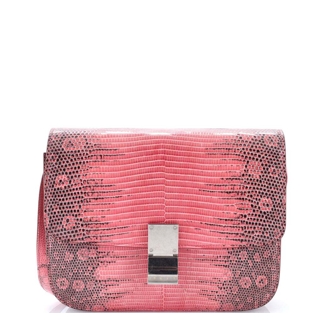 Celine Classic Box Bag Lizard Medium #229321C19B